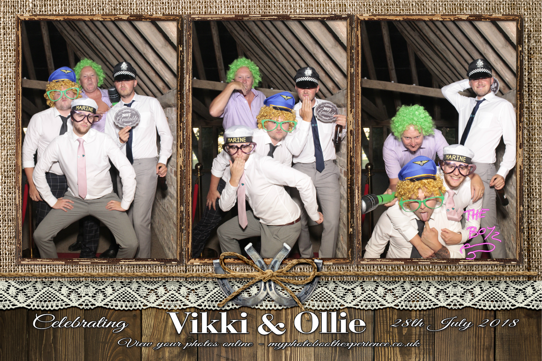 Vikki & Ollie's Wedding | View more photos from the event at gallery.myphotoboothexperience.co.uk/u/MyPhotoBoothExperienceLtd/Vikki-Ollies-Wedding